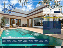 Tablet Screenshot of krabiresort.net